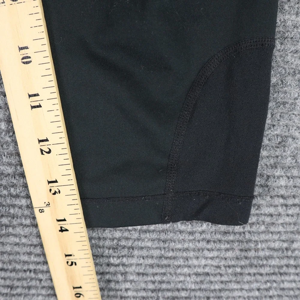 Nike Nike Pro Capri Leggings Girls S Elastic Waistband Mesh Panels Athletic Wear